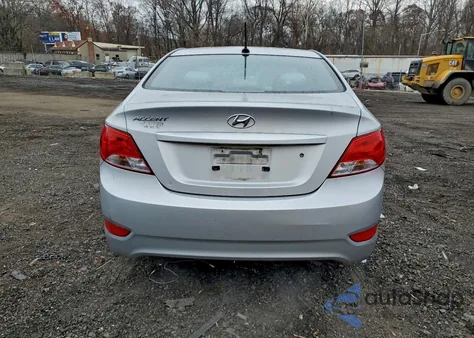 2015 Hyundai Accent Gls from USA, damaged, VIN KMHCT4AE2FU808384